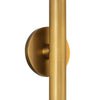 Mason 24-in Vintage Brass LED Wall Sconce