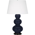Midnight Triple Gourd Table Lamp