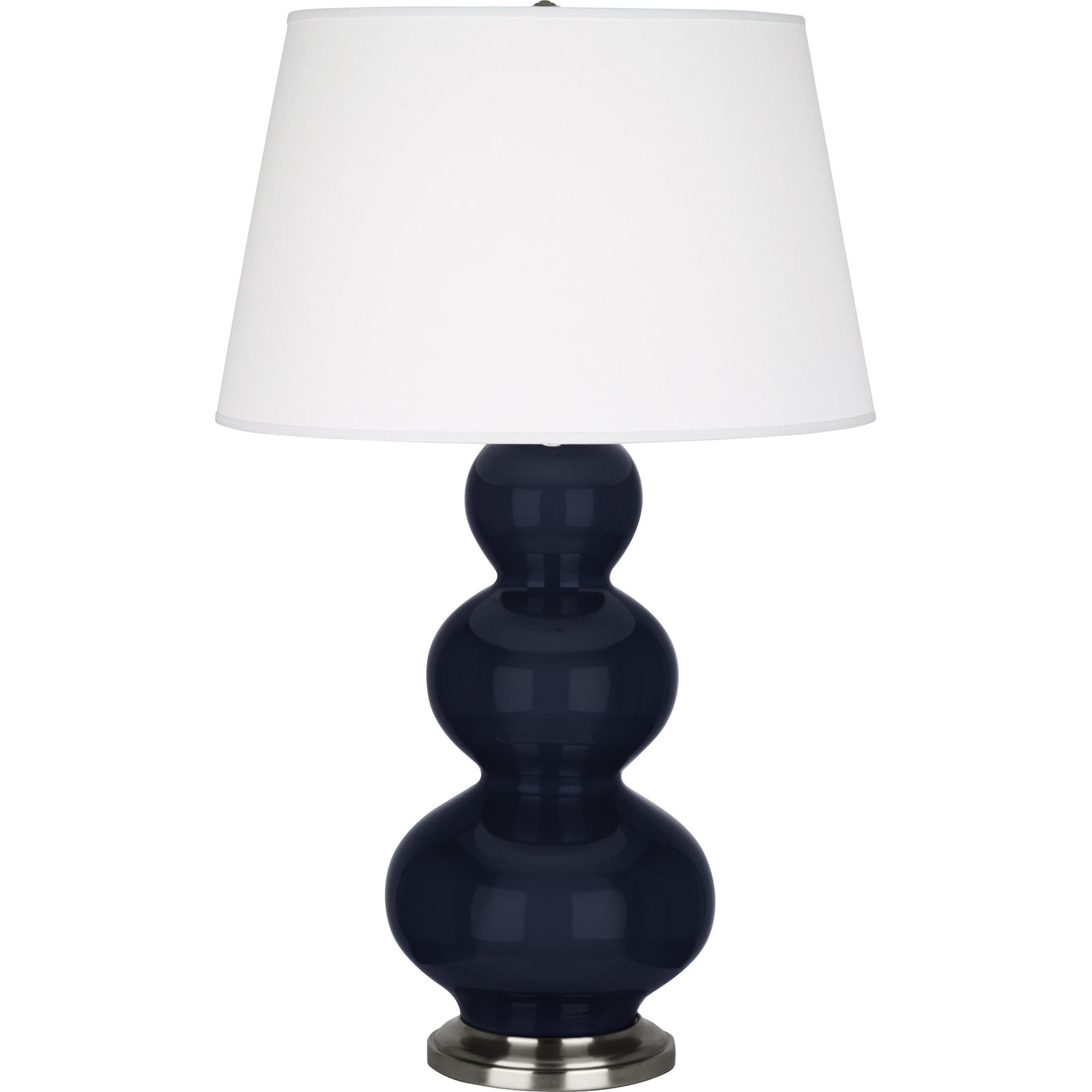Midnight Triple Gourd Table Lamp