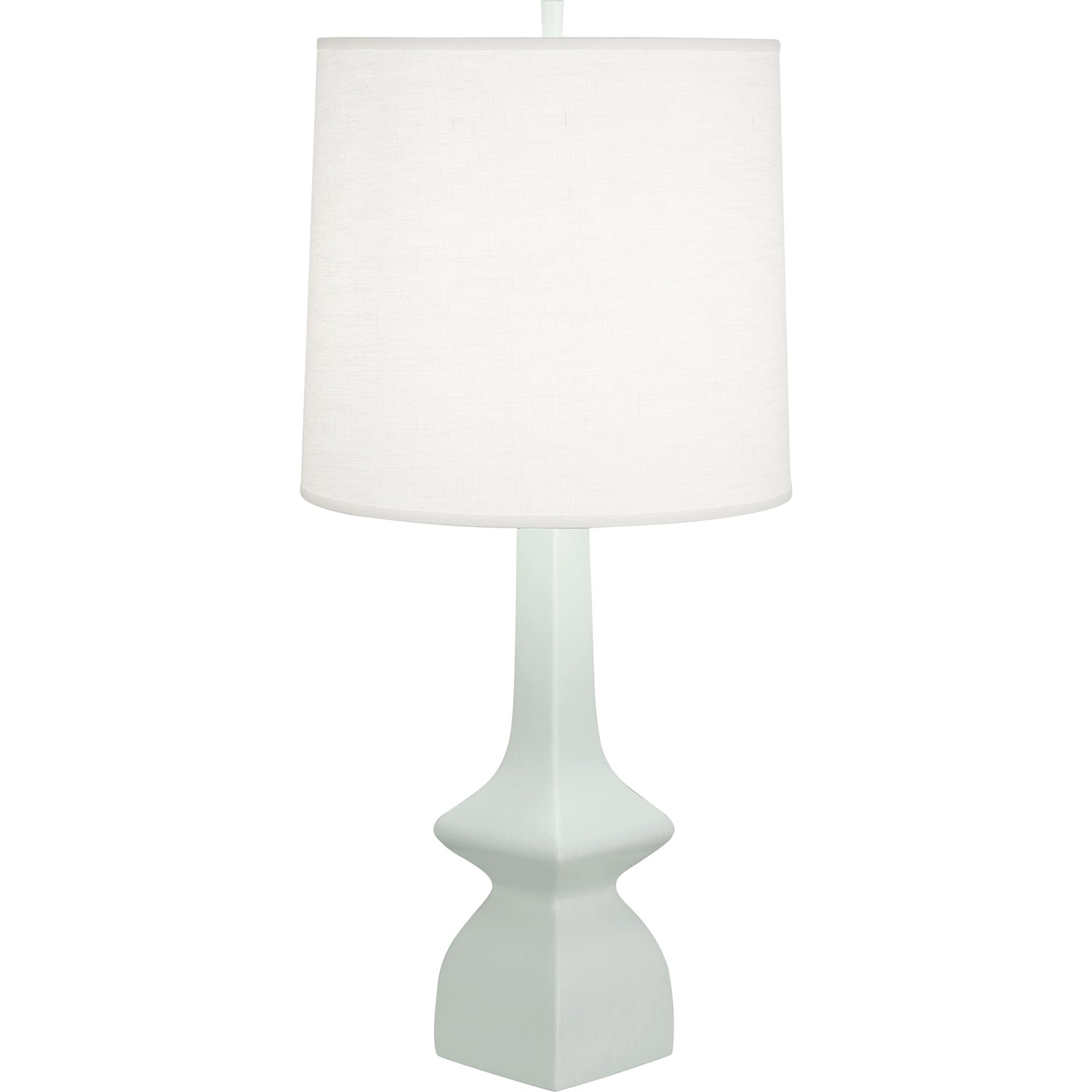 Matte Celadon Jasmine Table Lamp