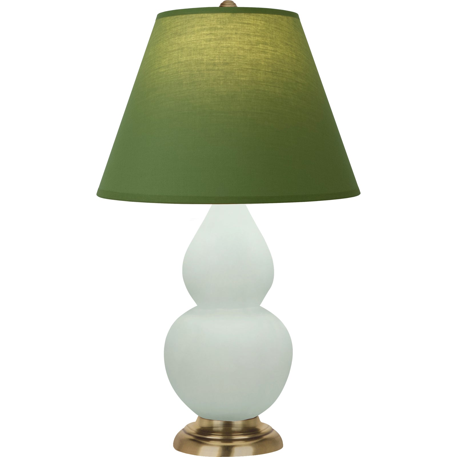Matte Celadon Double Gourd Table Lamp