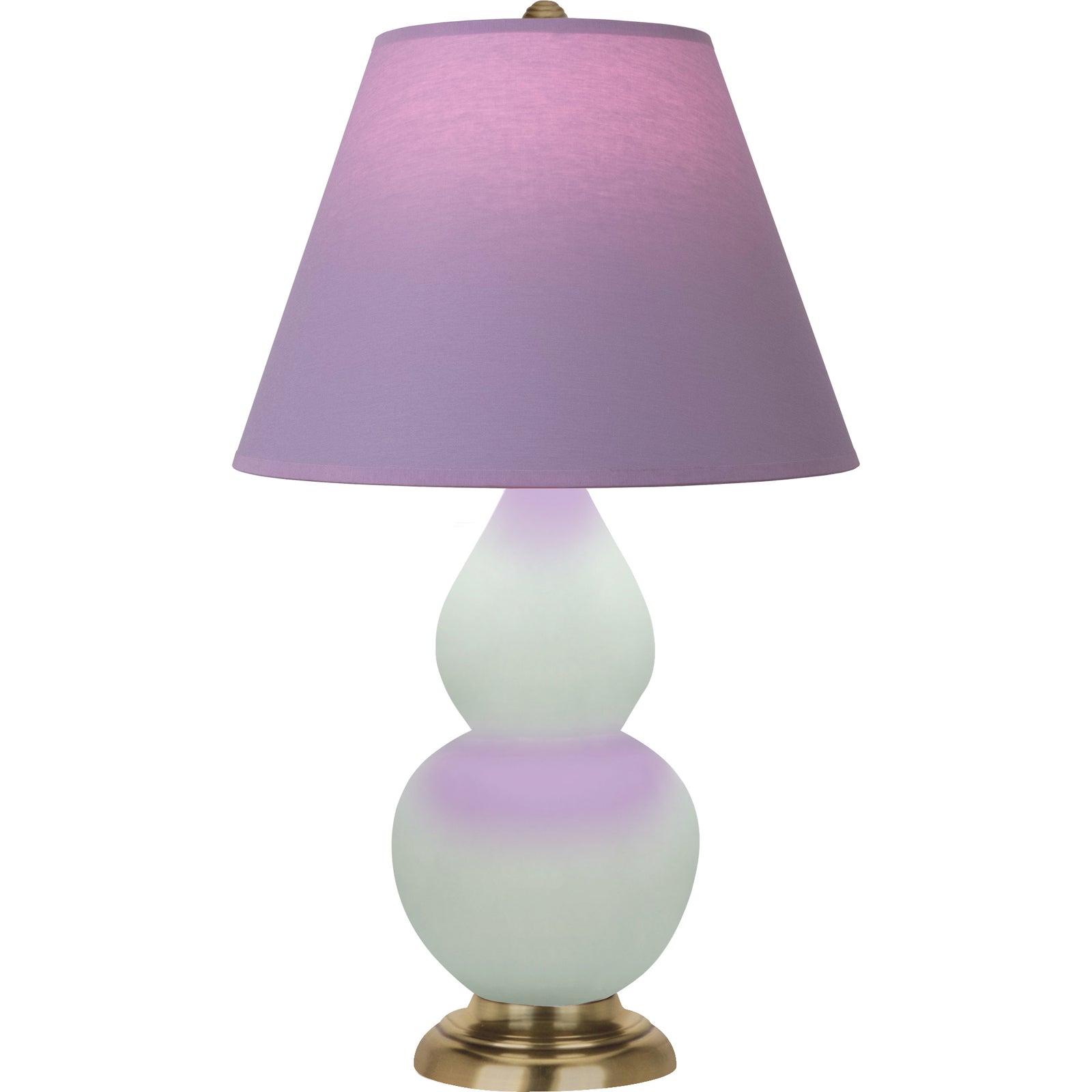 Matte Celadon Double Gourd Table Lamp