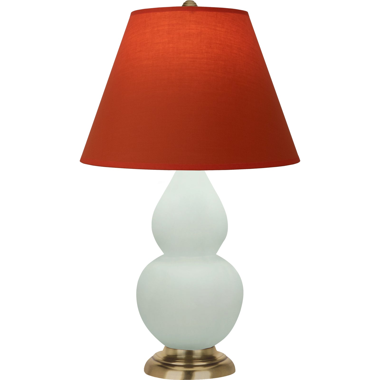 Matte Celadon Double Gourd Table Lamp