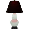 Matte Celadon Double Gourd Table Lamp