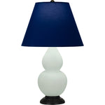 Matte Celadon Double Gourd Table Lamp