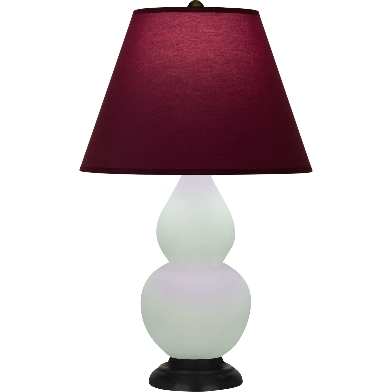 Matte Celadon Double Gourd Table Lamp