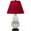 Matte Celadon Double Gourd Table Lamp