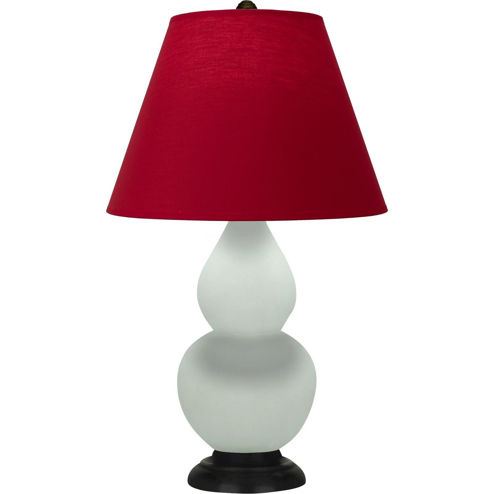 Matte Celadon Double Gourd Table Lamp