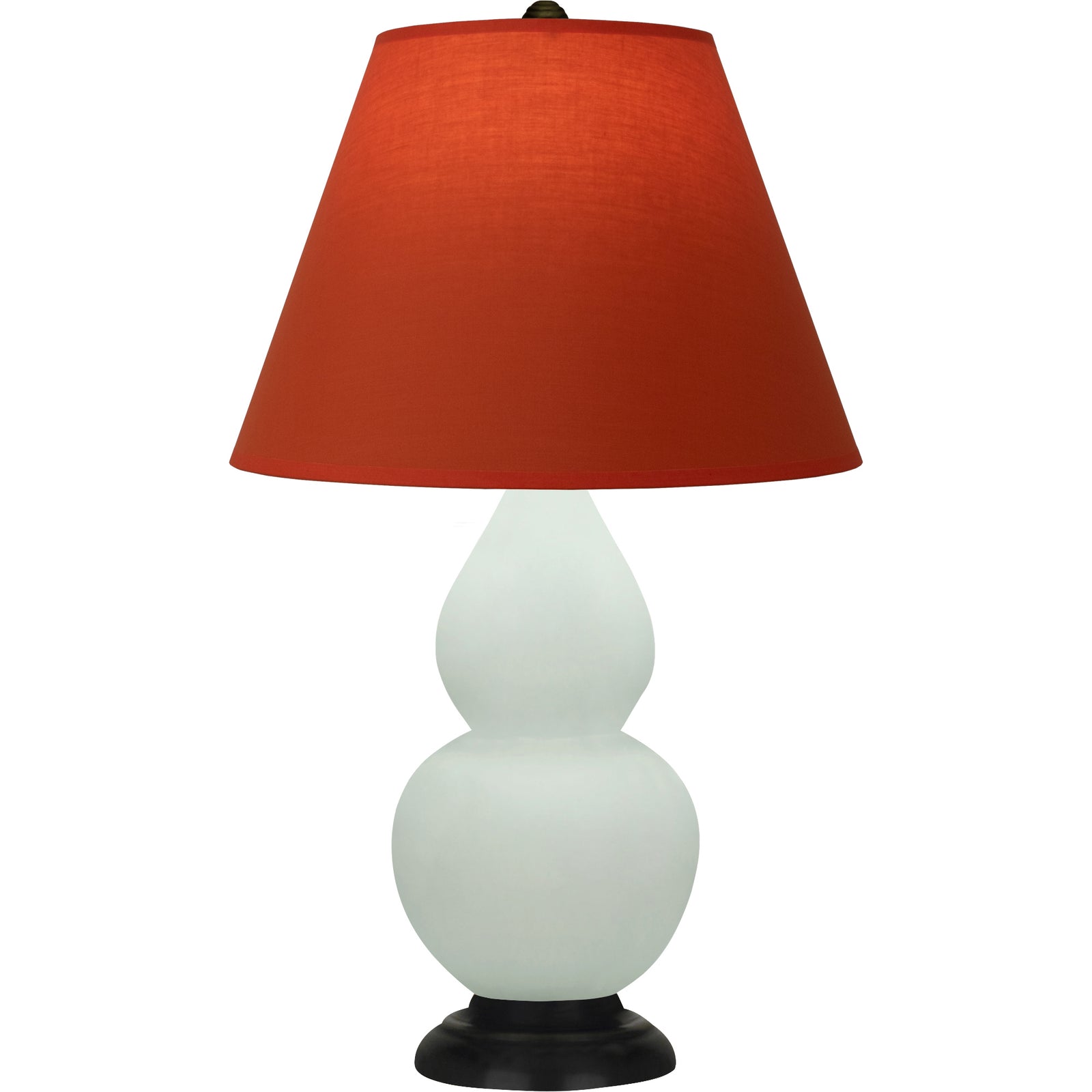 Matte Celadon Double Gourd Table Lamp