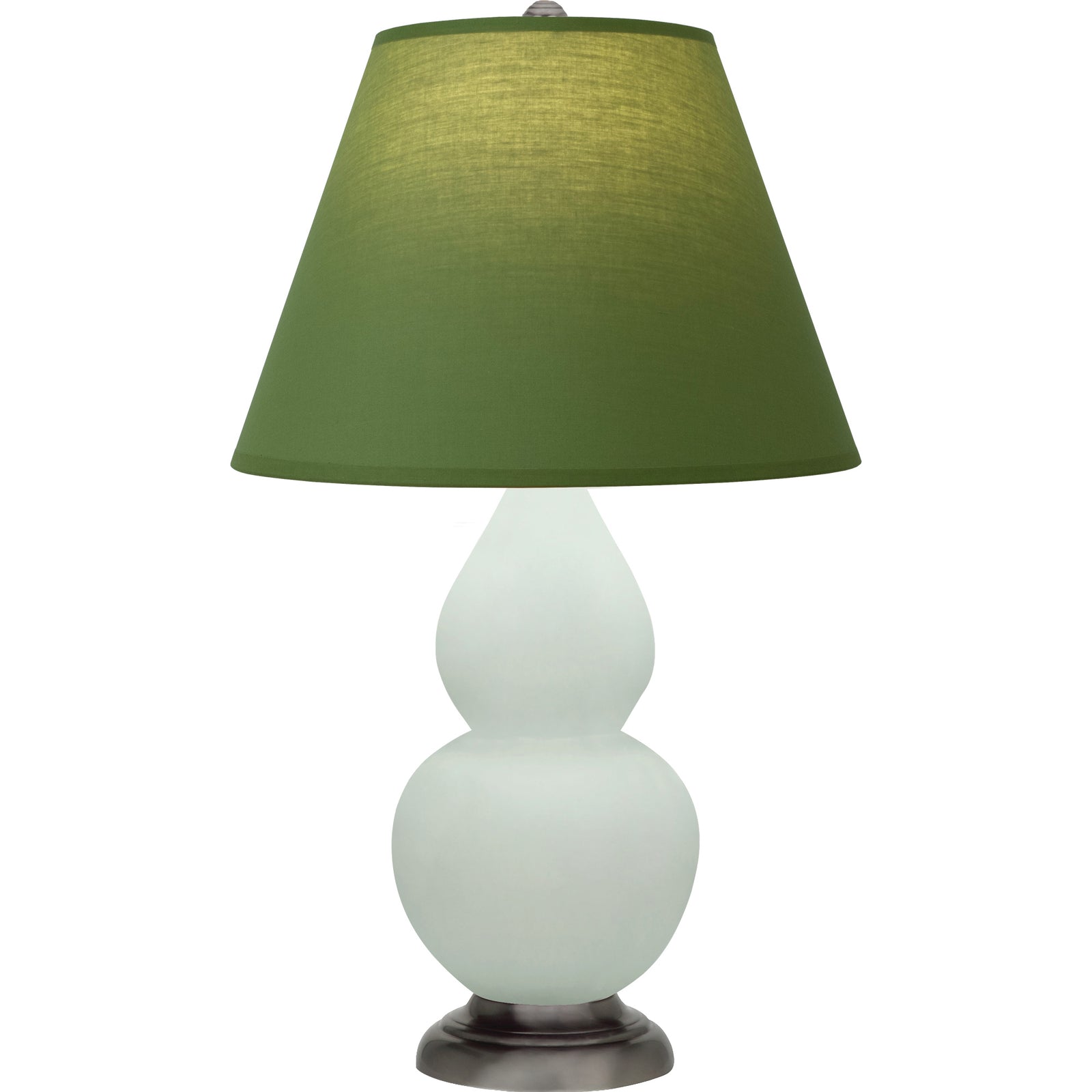 Matte Celadon Double Gourd Table Lamp