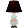 Matte Celadon Double Gourd Table Lamp