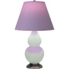 Matte Celadon Double Gourd Table Lamp