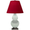 Matte Celadon Double Gourd Table Lamp