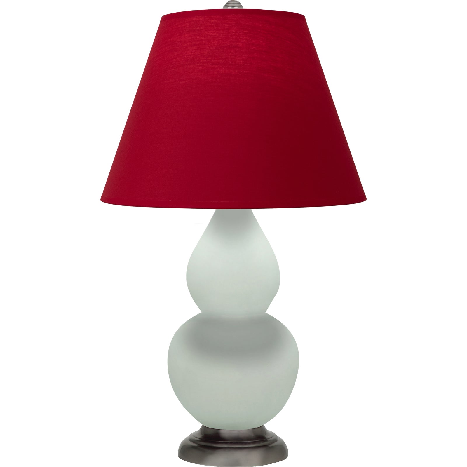 Matte Celadon Double Gourd Table Lamp