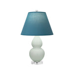 Matte Celadon Double Gourd Table Lamp