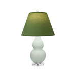 Matte Celadon Double Gourd Table Lamp
