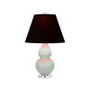 Matte Celadon Double Gourd Table Lamp