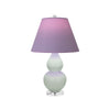 Matte Celadon Double Gourd Table Lamp