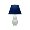 Matte Celadon Double Gourd Table Lamp