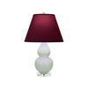 Matte Celadon Double Gourd Table Lamp