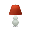 Matte Celadon Double Gourd Table Lamp