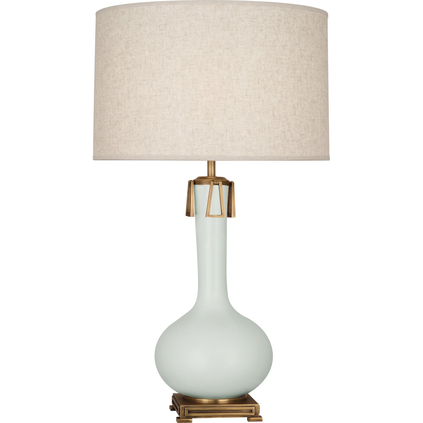 Matte Celadon Athena Table Lamp