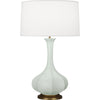 Matte Celadon Pike Table Lamp