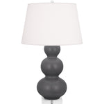Matte Ash Double Gourd Table Lamp
