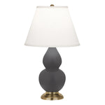 Matte Ash Small Double Gourd Accent Lamp