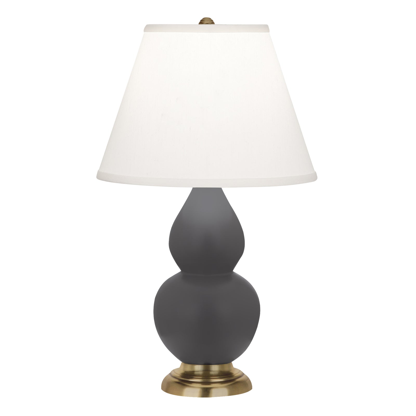Matte Ash Small Double Gourd Accent Lamp