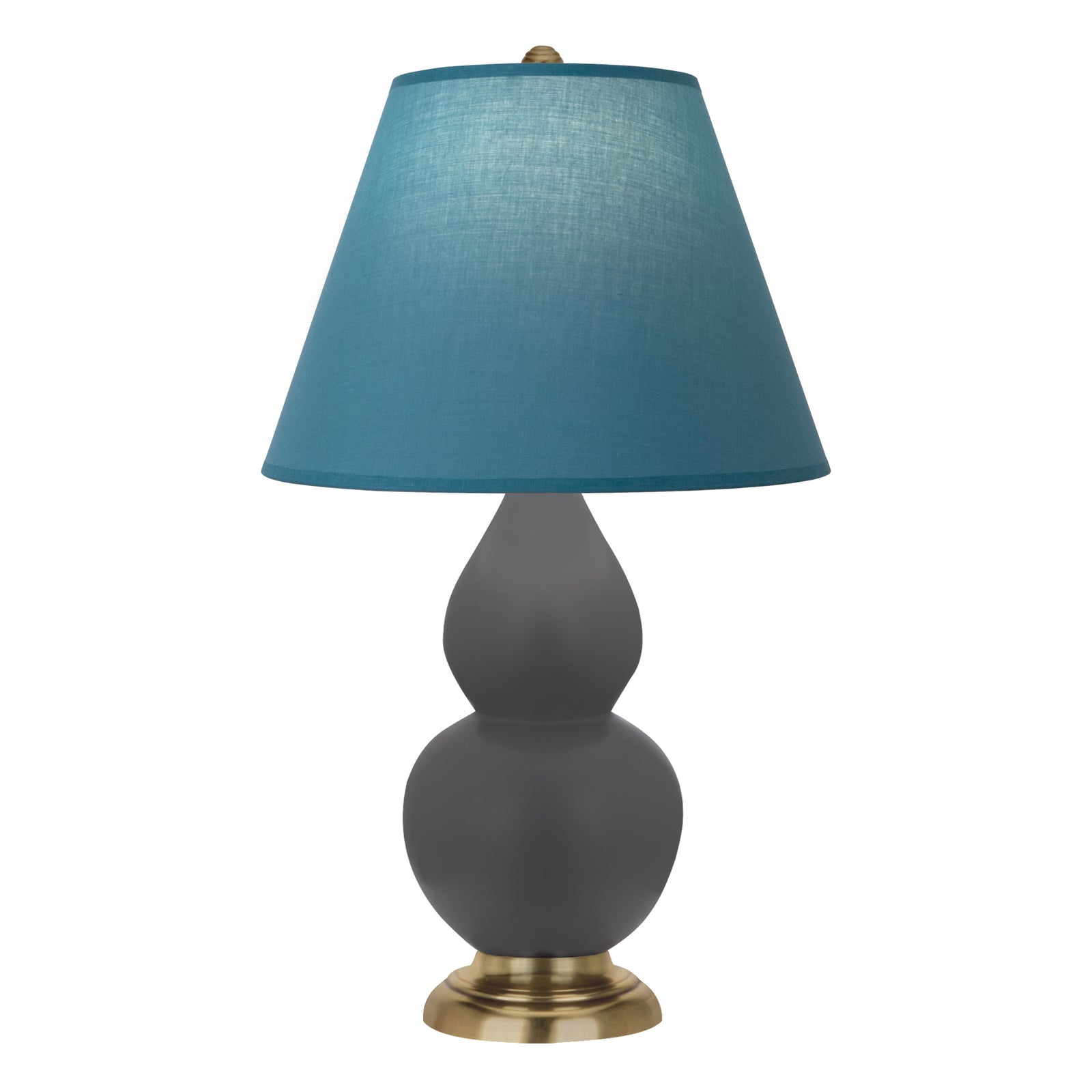 Matte Ash Double Gourd Table Lamp