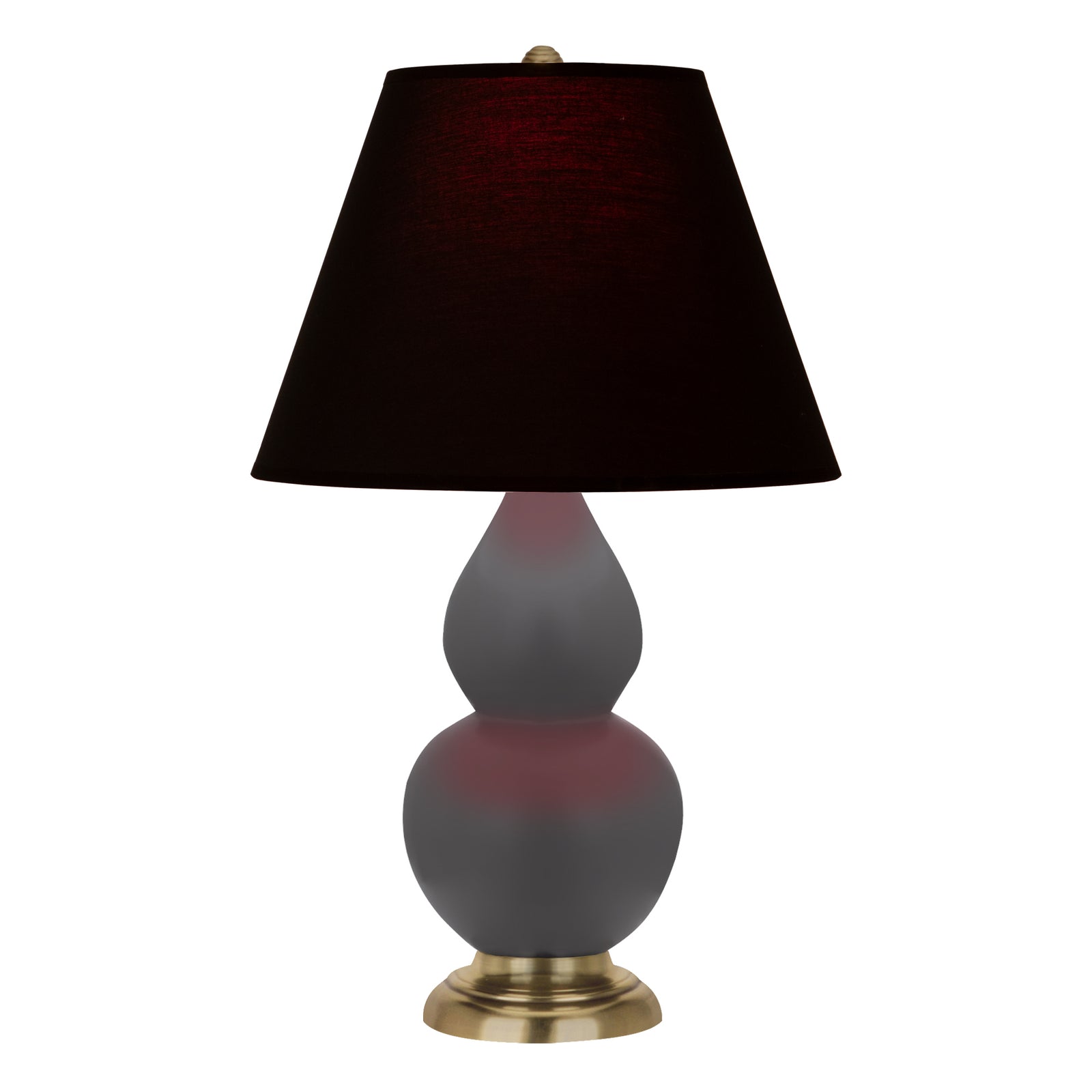 Matte Ash Double Gourd Table Lamp