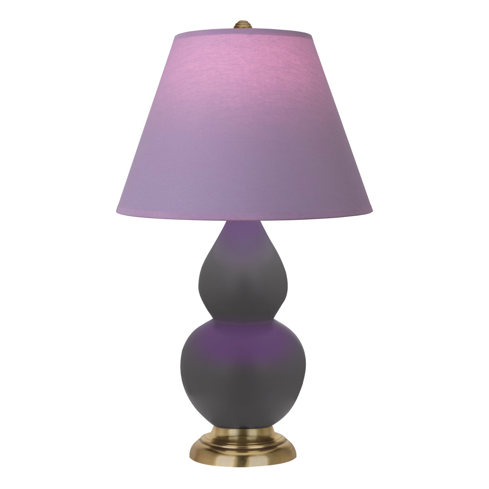 Matte Ash Double Gourd Table Lamp