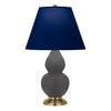 Matte Ash Double Gourd Table Lamp