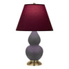 Matte Ash Double Gourd Table Lamp