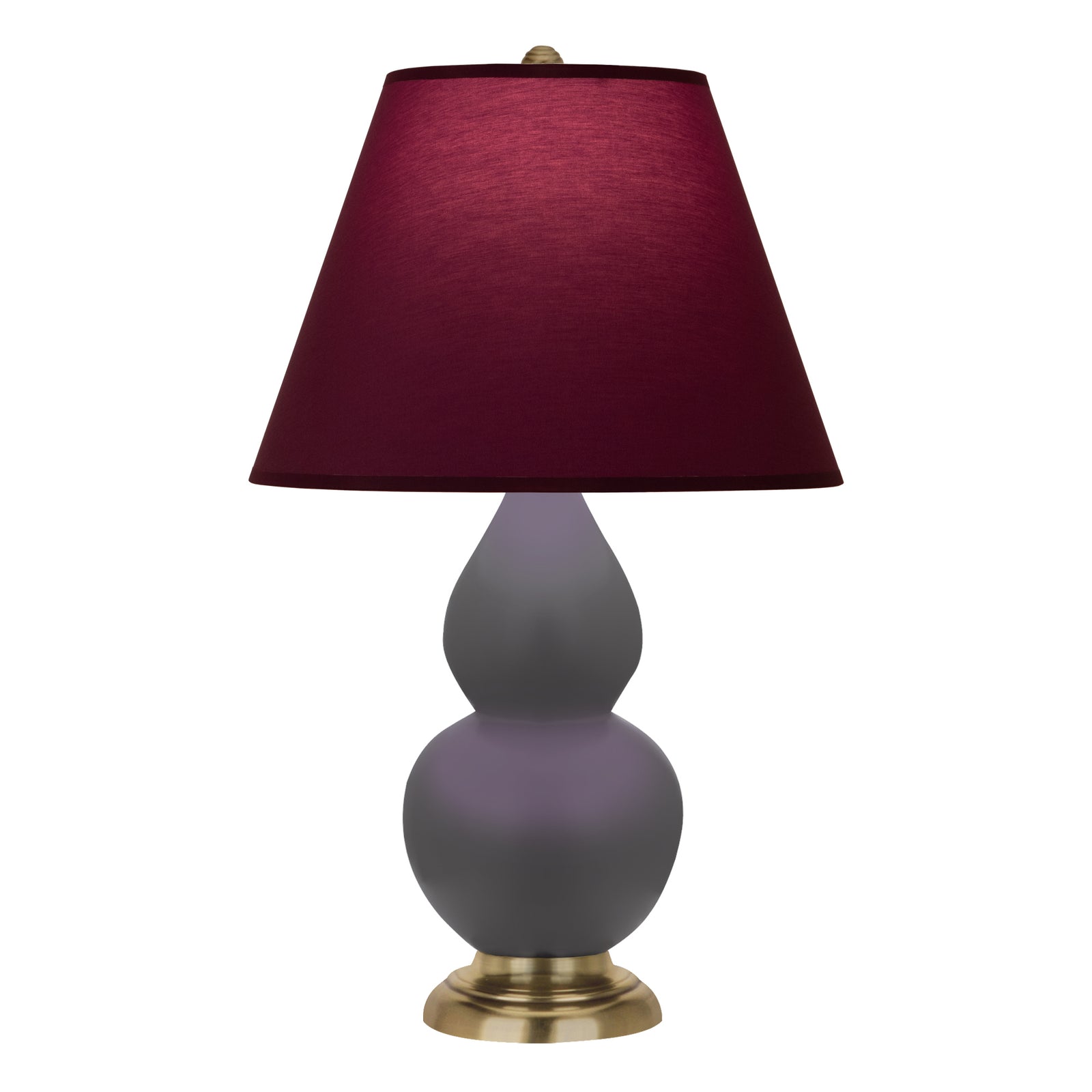 Matte Ash Double Gourd Table Lamp