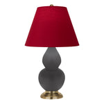 Matte Ash Double Gourd Table Lamp