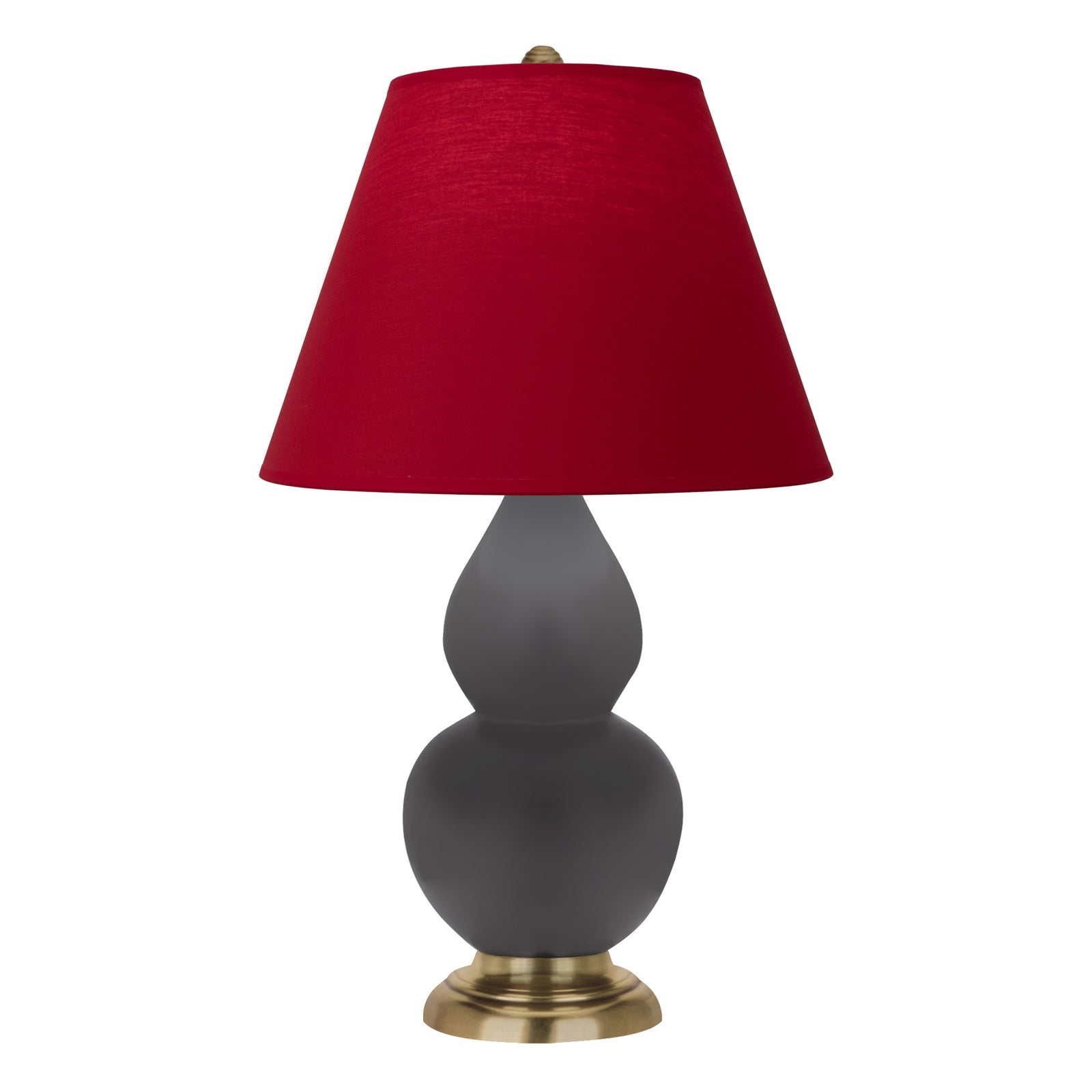 Matte Ash Double Gourd Table Lamp