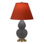 Matte Ash Double Gourd Table Lamp