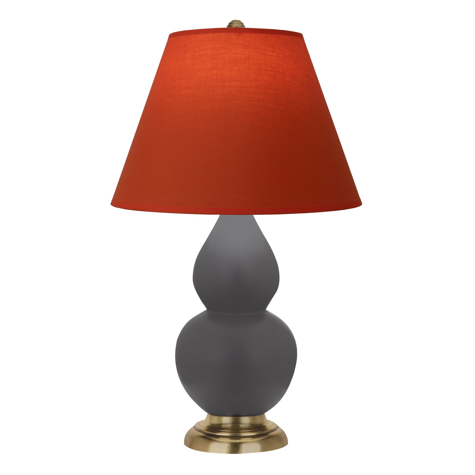 Matte Ash Double Gourd Table Lamp