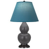 Matte Ash Double Gourd Table Lamp