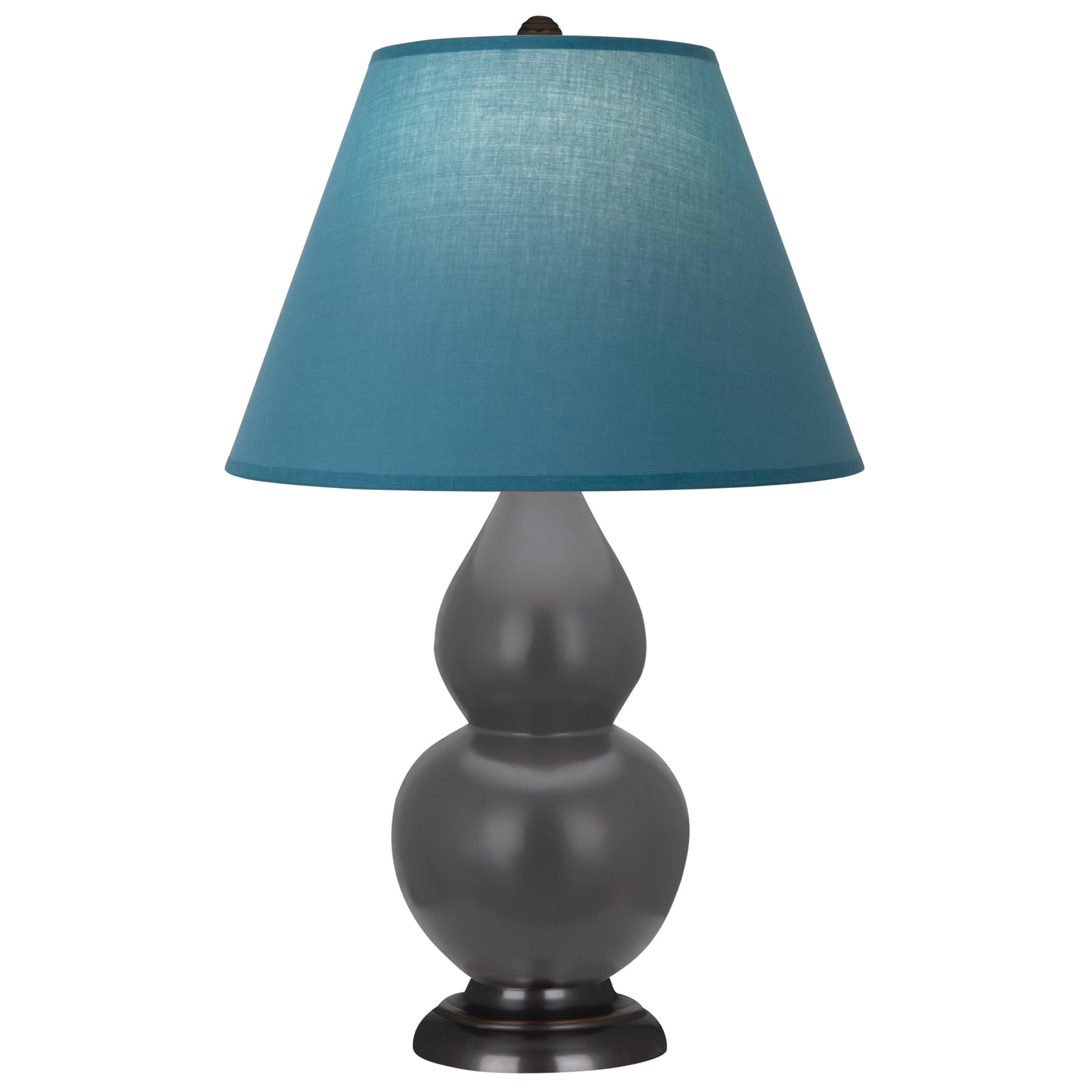 Matte Ash Double Gourd Table Lamp
