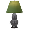 Matte Ash Double Gourd Table Lamp