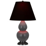 Matte Ash Double Gourd Table Lamp