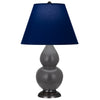 Matte Ash Double Gourd Table Lamp