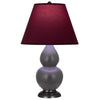 Matte Ash Double Gourd Table Lamp