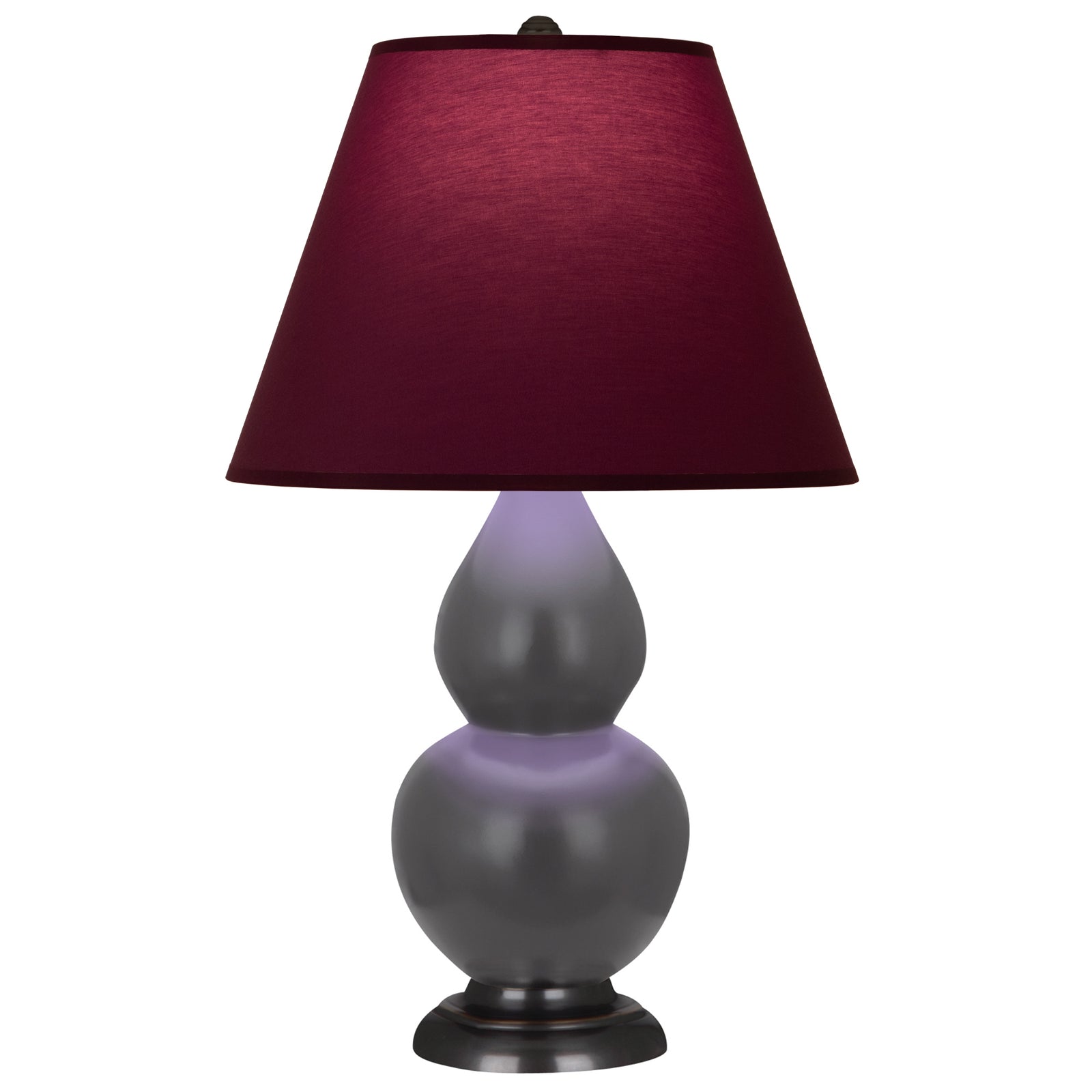 Matte Ash Double Gourd Table Lamp