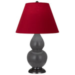 Matte Ash Double Gourd Table Lamp