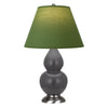 Matte Ash Double Gourd Table Lamp