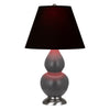 Matte Ash Double Gourd Table Lamp